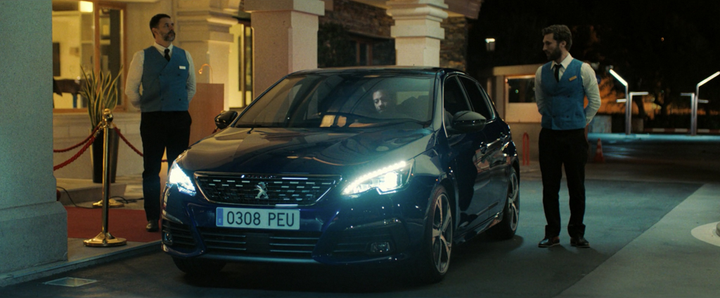 peugeot 308 pedro díaz realizador havas españa parking aparcacoches harold